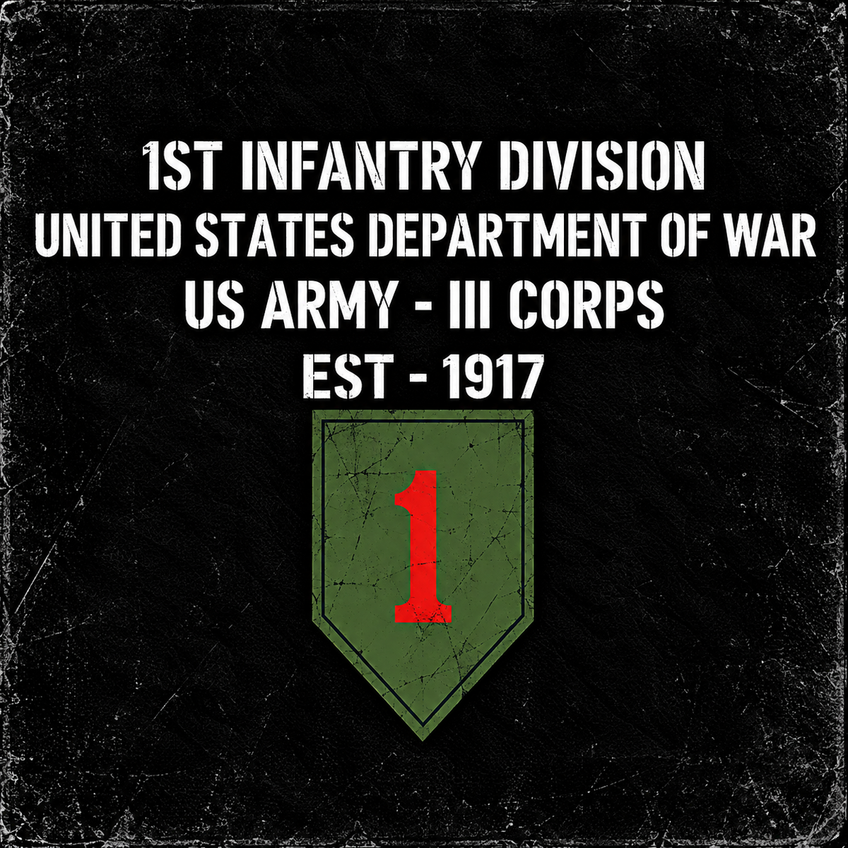 Salute to Service 1st Infantry Division