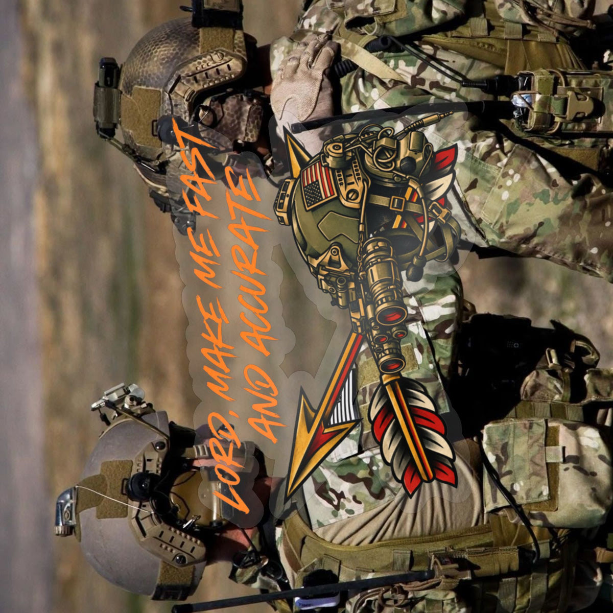 Special Forces Fast and Accurate Kiss-Cut Vinyl Decal