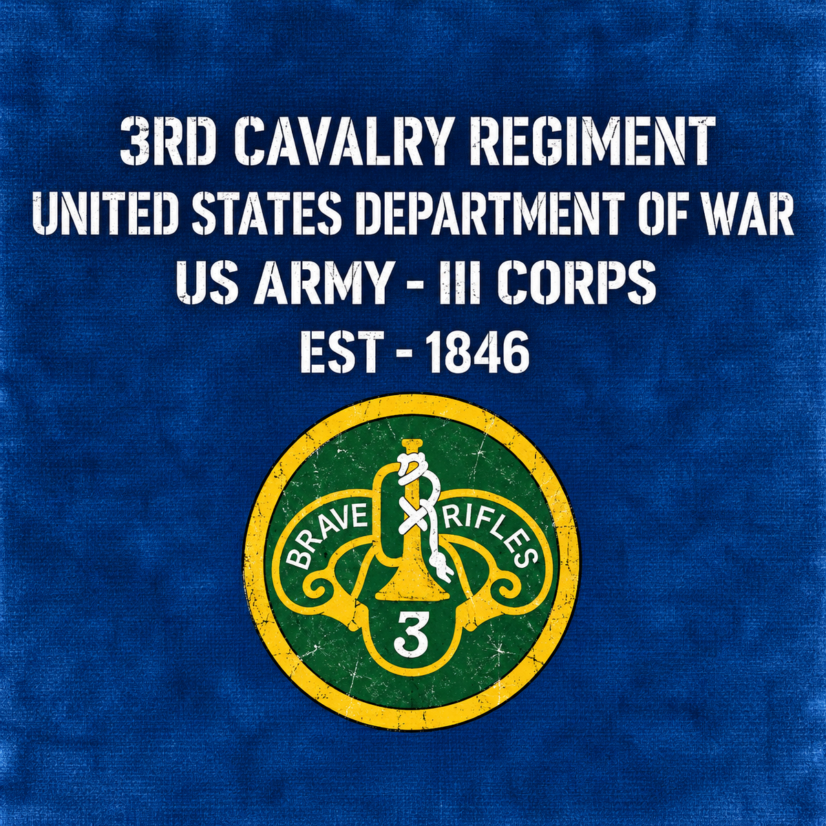 Salute to Service 3rd Cavalry Regiment
