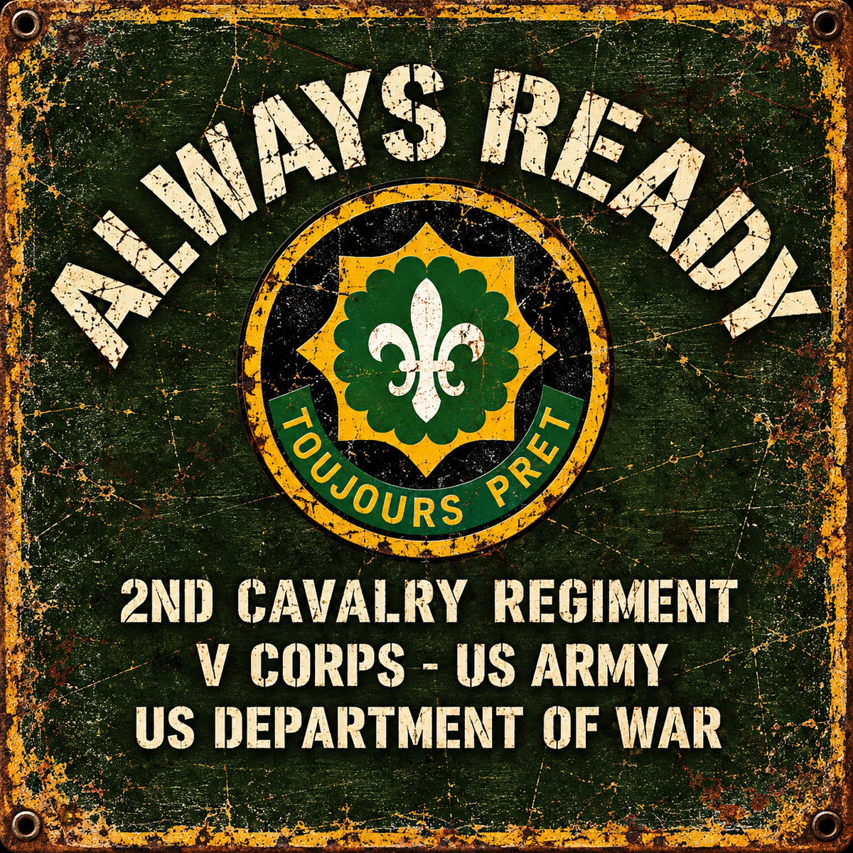 Salute to Service v2 2nd Cavalry Regiment