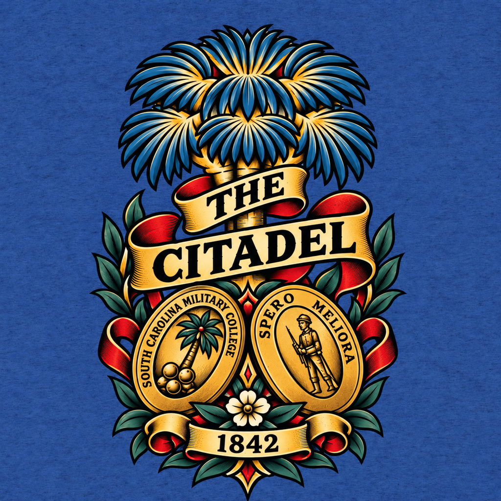 The Citadel Hat Brass