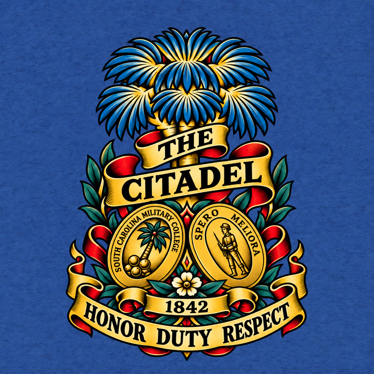 The Citadel Hat Brass - 2