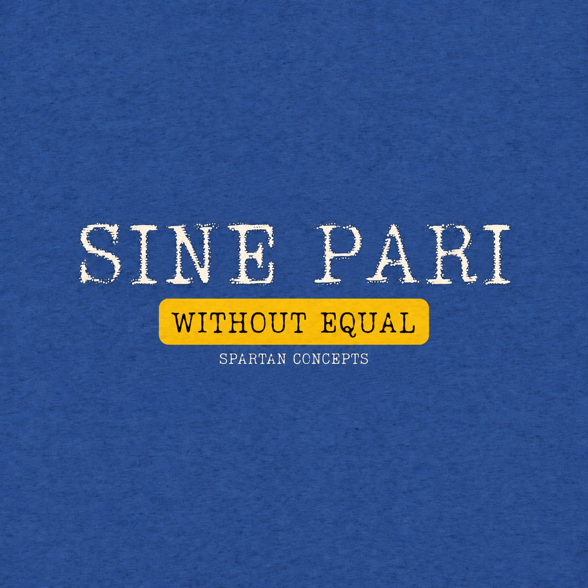 Without Equal